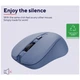 Мышка Trust Mydo Silent Wireless Blue (25041) - изображение 7