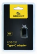 Адаптер Cablexpert USB АF to Type-C (CC-USB2-CMAF-A) BLACK - изображение 3