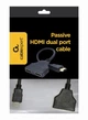 Адаптер Cablexpert HDMI F to 2xHDMI M (DSP-2PH4-04) на 2 порти - изображение 4