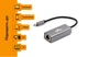 Мережева карта Frime USB TYPE-C Gigabit Ethernet RTL8153 (NCF-USBCGbLan2 - изображение 3