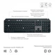 Клавиатура беспроводная Logitech MX Keys S Graphite (920-011593) - изображение 5