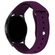 Ремешок силикон (кнопка) для Garmin Venu 3 | Venu 2 темно-фиолетовый - изображение 3