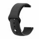 Ремінець силікон (кнопка) для Garmin Venu 3 | Venu 2 чорний - зображення 1