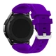 Ремешок силикон (классик) для Garmin Venu 3 | Venu 2 темно-фиолетовый - изображение 3