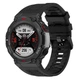Ремешок силиконовый для Amazfit T-Rex 2 черный - изображение 3