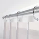 Штора для ванної кімнати GLASSY. Розмір 180х180, матеріал PEVA з кільцями 12 шт - изображение 4