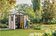 Садовий пластиковий будиночок Keter Manor 6x5 DD (185см х 152см) 255139 - зображення 3