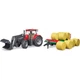 Спецтехника Bruder Case IH Optum 300CVX с прицепом для тюков (03198) - изображение 1