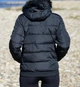 Куртка жіноча зимова Everlast Bomber Jacket Ladies чорна L - изображение 4