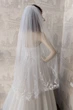 Удлиненная свадебная фата ivory 115см Lady Solomia СE-60 - изображение 3