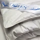 Ковдра IGLEN пухова стьобана 100% пуху зимова 220x240 см Білий - изображение 3
