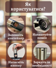 Млинок для спецій електричний з підсвіткою / електромлин для солі та перцю / перечниця перцемолка MemorikPro - зображення 6