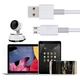 Кабель USB - micro USB для зарядки та живлення 10 м Білий ( код: USB-micro 10m ) - зображення 5