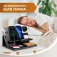 Велика настільна підставка органайзер Teslyar для телефону ноутбука годинника навушників дерев'яна Чорна (PS3003) - зображення 9