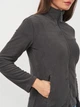 Толстовка на молнии утепленная на флисе без капюшона женская Sol's Norman Women 02094370 L Темно-серая (3660731279990) - изображение 4