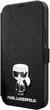 Чохол-книжка Karl Lagerfeld Saffiano Ikonik Metal do Apple iPhone 12 mini Black (3700740492154) - зображення 2