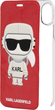 Etui z klapką Karl Lagerfeld Karl Space Cosmonaut do Apple iPhone X/Xs Red (3700740440230) - obraz 3