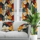 Готова напівзатемнювальна штора Soovi Home 140 х 250 см на тасьмі Multicolored flowers (14559789894) - зображення 5