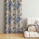 Готова напівзатемнювальна штора Soovi Home 140 х 250 см на тасьмі Blue and white flowers (14559410313) - изображение 4