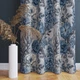 Готова напівзатемнювальна штора Soovi Home 140 х 250 см на тасьмі Blue flowers (14559817451) - изображение 2