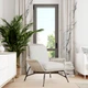Готова напівзатемнювальна штора Soovi Home 140 х 250 см на тасьмі White and black marble (14559285146) - изображение 3
