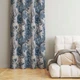 Готова напівзатемнювальна штора Soovi Home 140 х 250 см на тасьмі Blue flowers (14559817451) - изображение 3