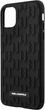 Панель Karl Lagerfeld Monogram 3D do Apple iPhone Xr/11 Black (3666339170011) - зображення 2