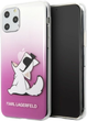 Etui Karl Lagerfeld Choupette Fun do Apple iPhone 11 Pro Max Pink (3700740466803) - obraz 1