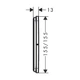 Перемикач потоку HANSGROHE ShowerSelect Comfort Q прихованого монтажу латунний графіт 15587340 - зображення 6