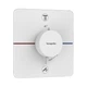 Термостат на 2 потребителя Hansgrohe ShowerSelect Comfort Q (цвет - белый матовый) 15583700 - изображение 1