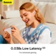 Навушники BASEUS Bowie True Wireless Earphones WM05 |BT5.2, 35/400mAh, ANC, 5h| (NGTW200002) White - изображение 8