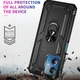 Чехол Shield для Xiaomi Poco X5 5G бампер противоударный с подставкой Black - изображение 5