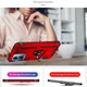 Чехол Shield для Xiaomi Poco X5 5G бампер противоударный с подставкой Red - изображение 3