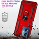Чехол Shield для Xiaomi Poco X5 5G бампер противоударный с подставкой Red - изображение 5