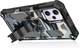Чехол Military Shield для Xiaomi Poco X5 Pro 5G бампер противоударный с подставкой Navy-Blue - изображение 3