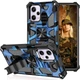 Чехол Military Shield для Xiaomi Poco X5 Pro 5G бампер противоударный с подставкой Blue - изображение 1