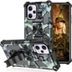 Чехол Military Shield для Xiaomi Poco X5 Pro 5G бампер противоударный с подставкой Turquoise - изображение 1