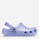 Дитячі крокси для дівчинки Crocs Classic Glitter Clog KCR206993 28-29 Світло-сині (196265217021) - зображення 1