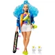 Кукла Барби Экстра Модница со скейтбордом Barbie Extra Doll #4 with Skateboard & 2 Pet Kittens (GRN30) - изображение 1