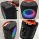 Портативна бездротова блютуз колонка Bluetooth JBK з LED підсвіткою - зображення 10