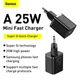 Адаптер мережевий Baseus Super si Quick Charger 1C |1Type-C, QC/PD, 25W| - зображення 6