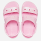 Дитячі сандалії для дівчинки Crocs Classic Crocs Glitter Sandal TCR207983 22-23 Рожеві (196265256266) - зображення 3