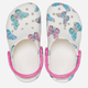 Chodaki dziecięce dla dziewczynki Crocs Classic Butterfly Clog TCR208300 22-23 Biały/Wielokolorowy (196265236589) - obraz 3