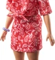 Кукла Барби Модница Barbie Fashionistas Doll with Long Pink Hair Wearing a Red Paisley Top & Skirt 151 (GHW65) - изображение 2