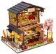 3D Румбокс "Японский Суши-Ресторан" Кукольный Домик DIY DollHouse от CuteBee (G306) - изображение 1