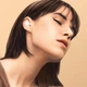Беспроводные наушники Hoco EQЗ Bluetooth блютуз в кейсе, Молочно Белые - изображение 11