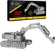 Коллекционная модель-конструктор Metal Time Tireless Digger Механическая модель экскаватора (MT043) - изображение 1
