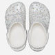 Chodaki dziecięce dla dziewczynki Crocs Classic Starry Glitter Clog KCR208619 33-34 Białe (196265332960) - obraz 3