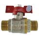 Кран шаровой прямой SOLOMON 1/2" ЗЗ ЧМ PN40 В1008 - изображение 2