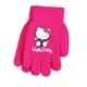 Перчатки детские с начесом Hello Kitty 3-5 года осень малиновый - изображение 3